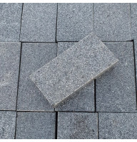 Брусчатка гранитная серая 100x200x20