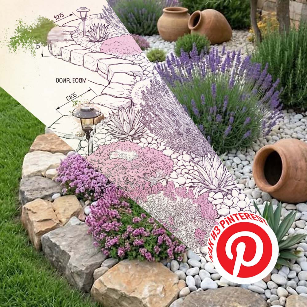 Средиземноморский сад из Pinterest: расчет стоимости и материалов