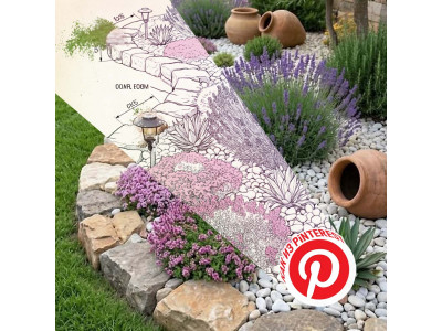 Средиземноморский сад из Pinterest: расчет стоимости и материалов