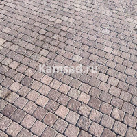 Брусчатка лемезит галтованный 100x100x50