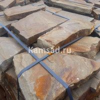 Плитняк песчаник Гречиха для мощения